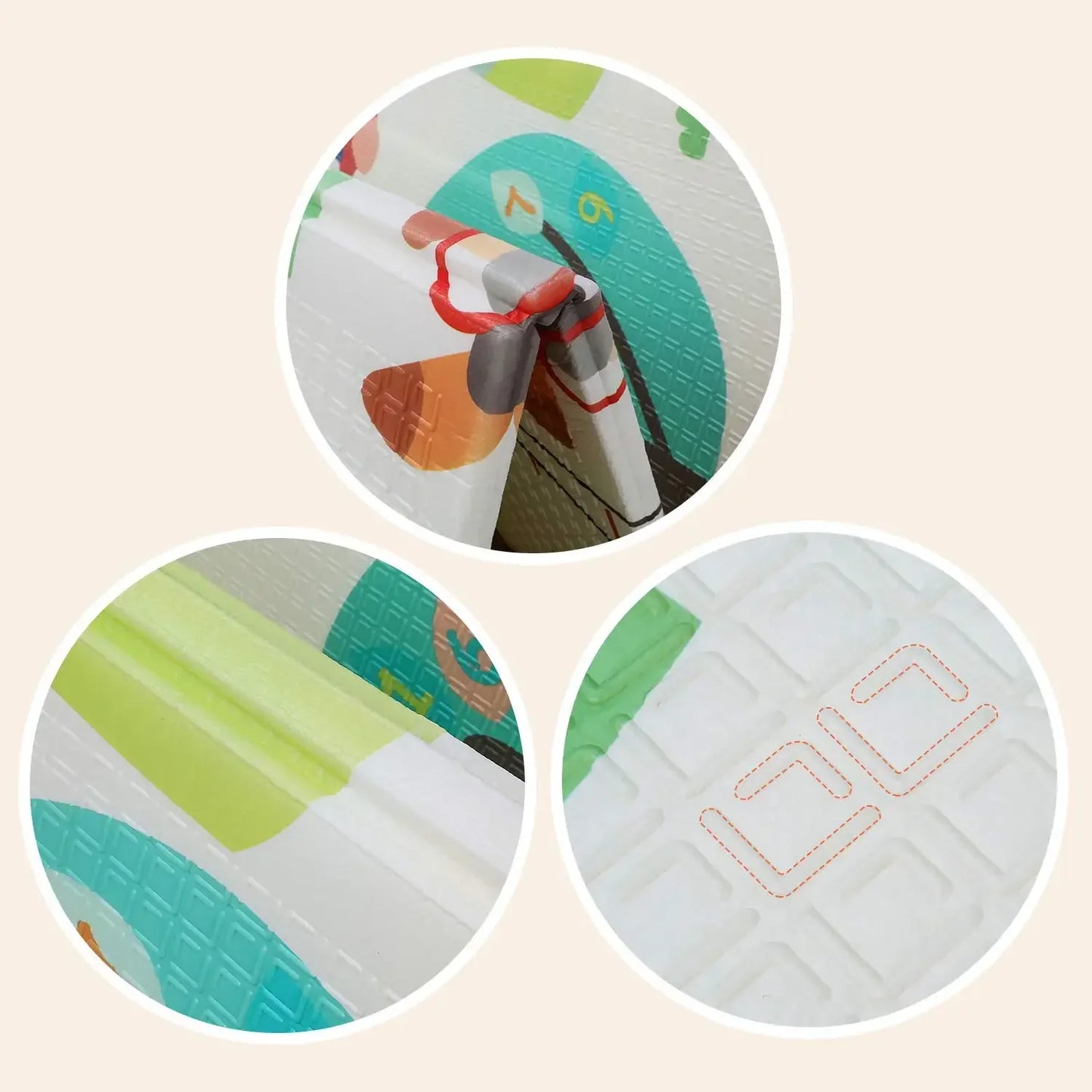 Tapis D'éveil Bébé Lavable