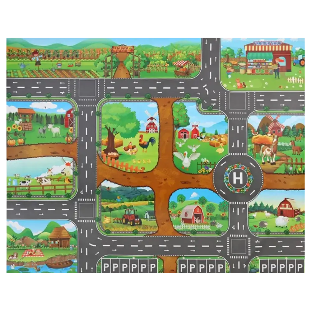 Tapis D'éveil Bébé Ferme