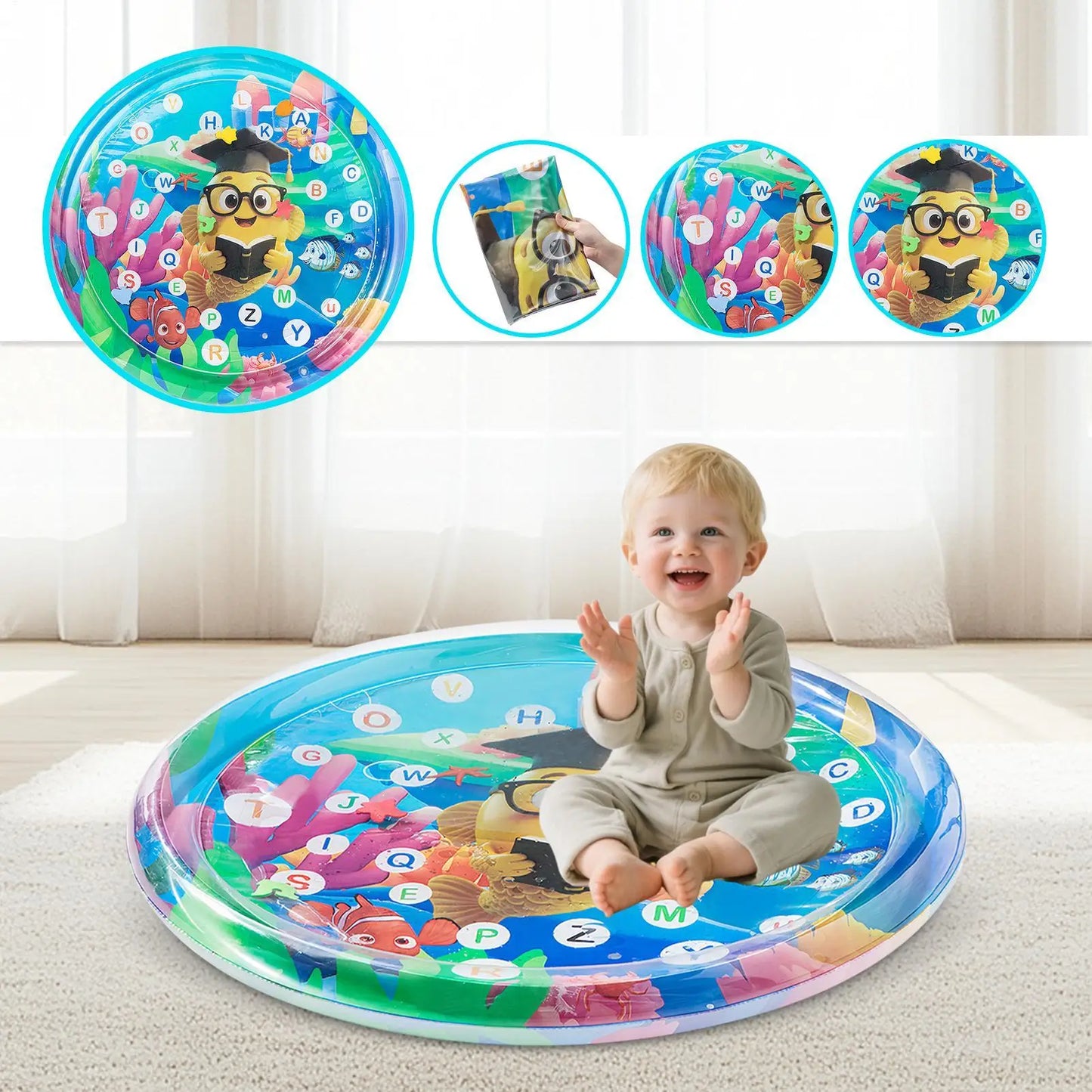 Tapis D'éveil Gonflable Bébé