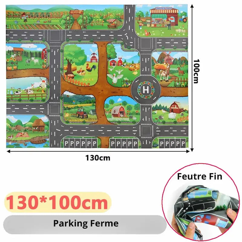 Tapis D'éveil Bébé Ferme