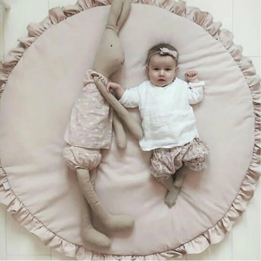 Tapis D'éveil Rond Bébé